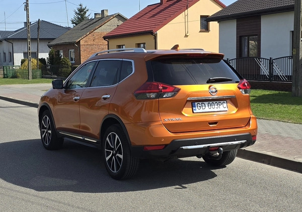 Nissan X-Trail cena 87800 przebieg: 110000, rok produkcji 2017 z Wolbórz małe 497